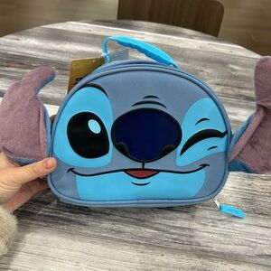 Blue and Gray lilo and stitch Licensed Kids Character Lunch Bag